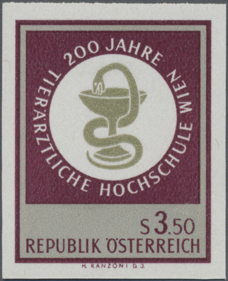 1968, 3, 50 S, 200 Jahre Tierärztliche Hochschule Wien