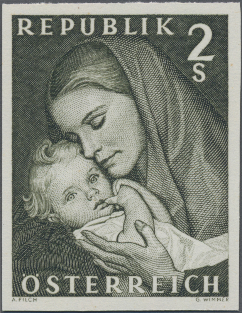 1968, 2 S, Muttertag, Abbildung: Mutter mit Kind