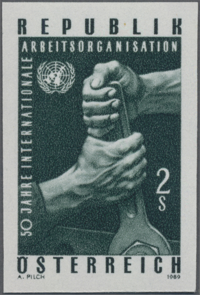 1969, 2 S, 50 Jahre Internationale Arbeitsorganisation