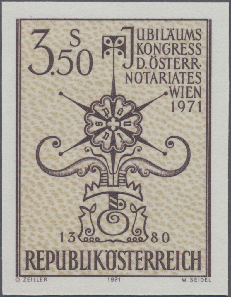 1971, 3, 50 S, Jubiläumskongress des Österreichischen Notariats