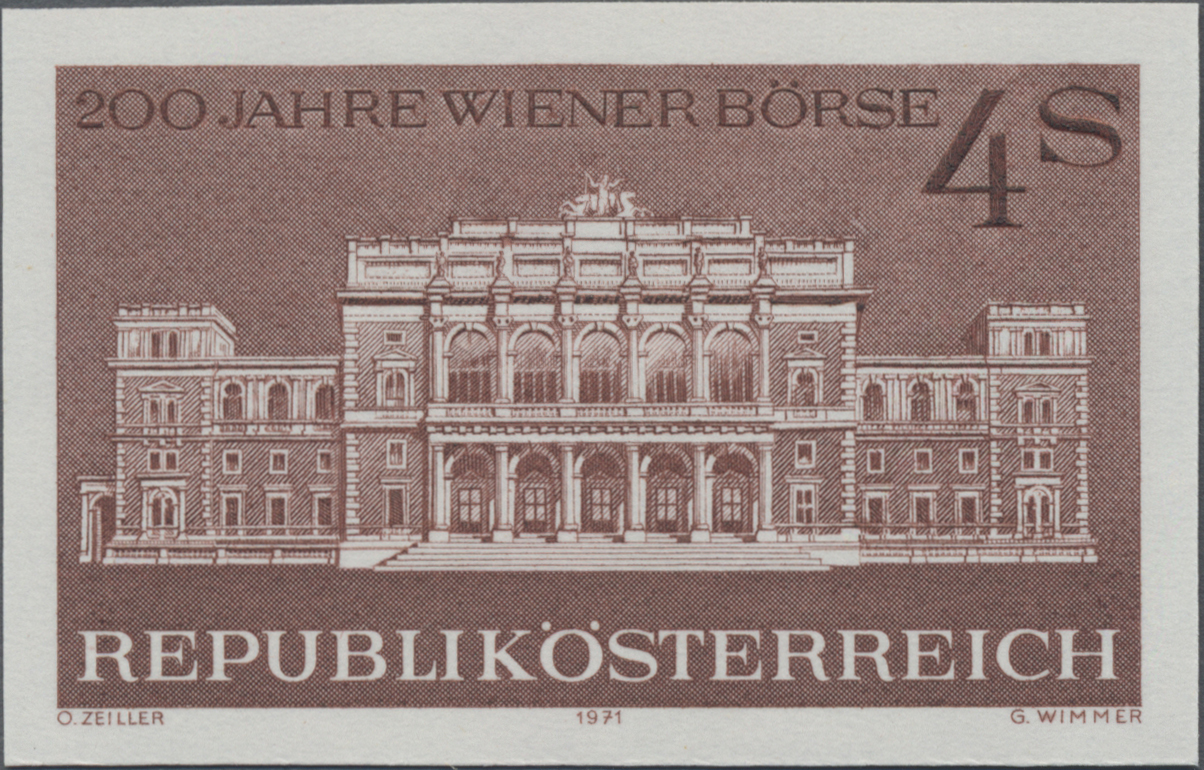 1971, 4 S, 200 Jahre Wiener Börse