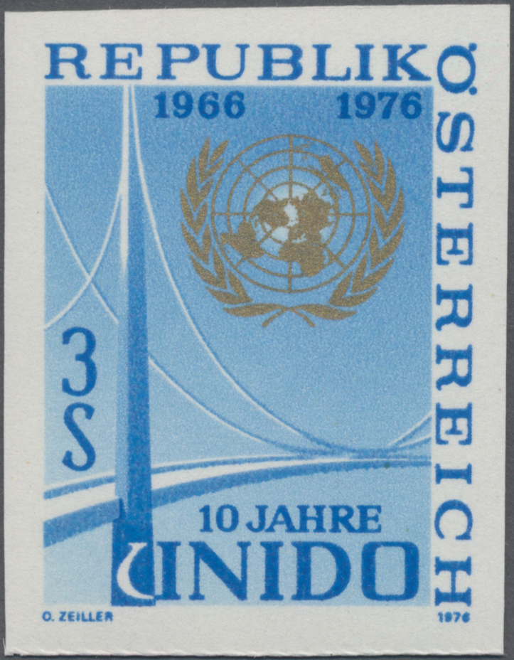 1976, 3 S, 10 Jahre UNIDO (Organisation der Vereinten Nationen für Industrielle Entwicklung)