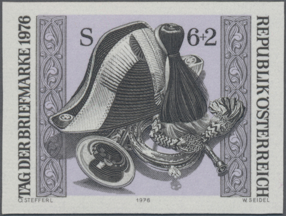 1976, 6 S + 2 S, Tag der Briefmarke