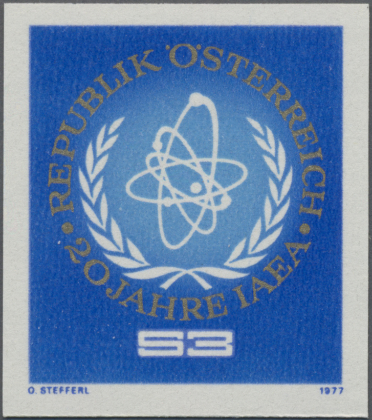 1977, 3 S, 20 Jahre Internationale Atombehörde (IAEA)