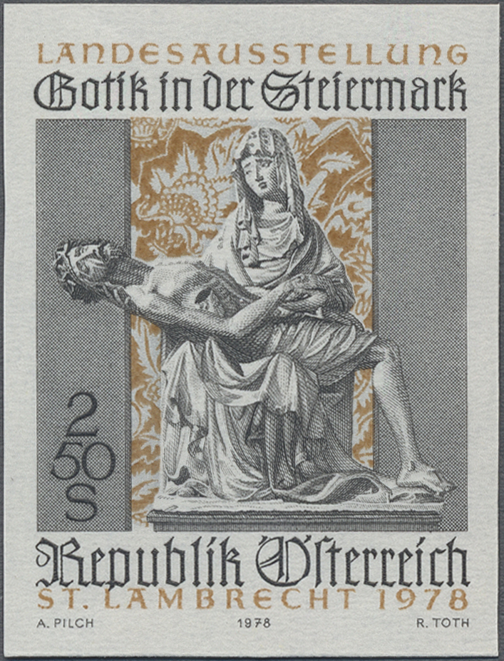 1978, 2, 50 S, Steirische Landesausstellung: Gotik in der Steiermark, St. Lambrecht, Abbildung: Admonter Pieta (1410)