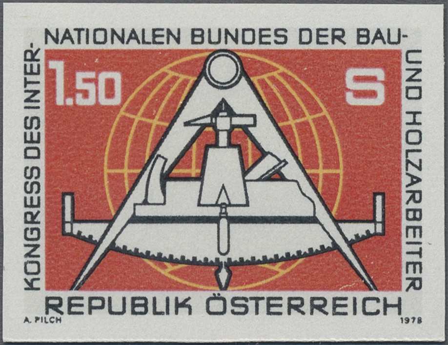 1978, 1, 50 S, Kongress der Bau - und Holzarbeiter in Wien