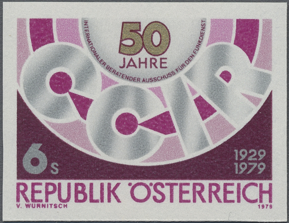 1979, 6 S, 50 Jahre Internationaler Beratender Ausschuss für den Funkdienst (CCIR)