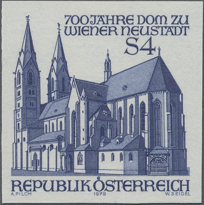 1979, 4 S, 700 Jahre Dom zu Wiener Neustadt