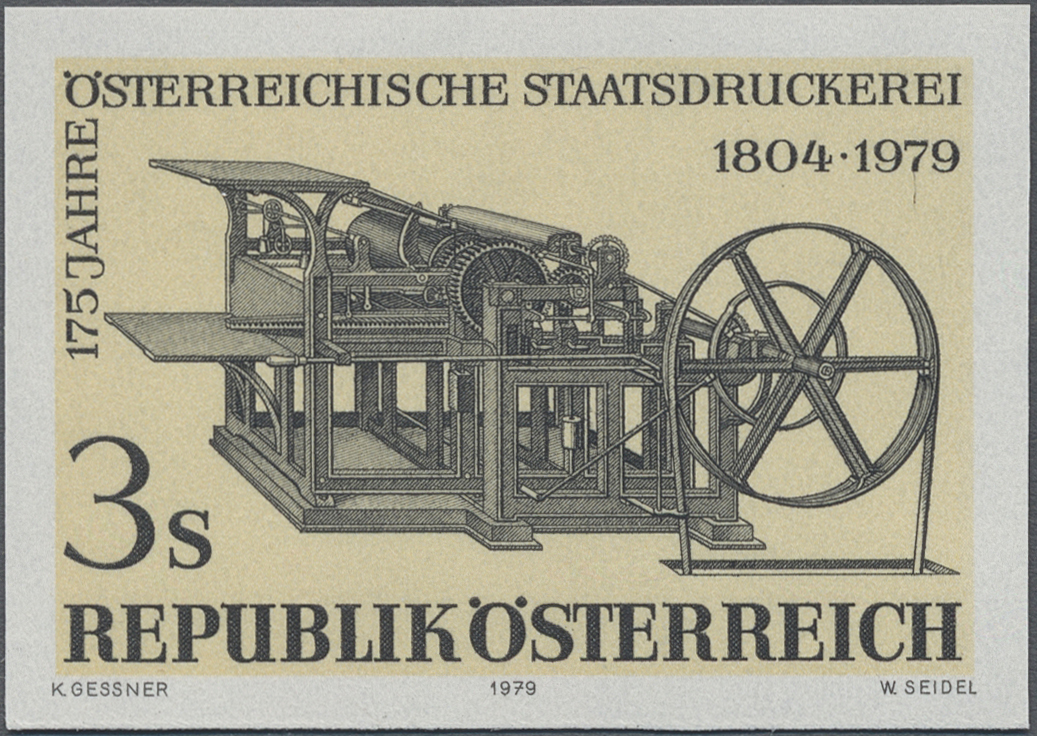 1979, 3 S, 175 Jahre Österreichische Staatsdruckerei