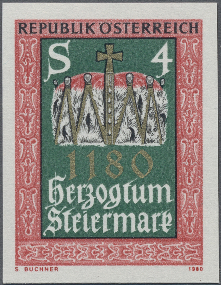 1980, 4 S, 800 Jahre Herzogtum Steiermark