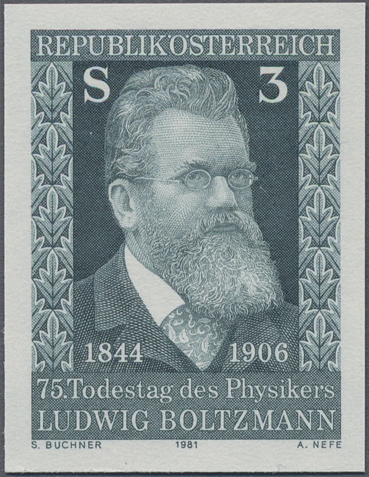 1981, 4 S, 75. Todestag von Ludwig Boltzmann, Physiker