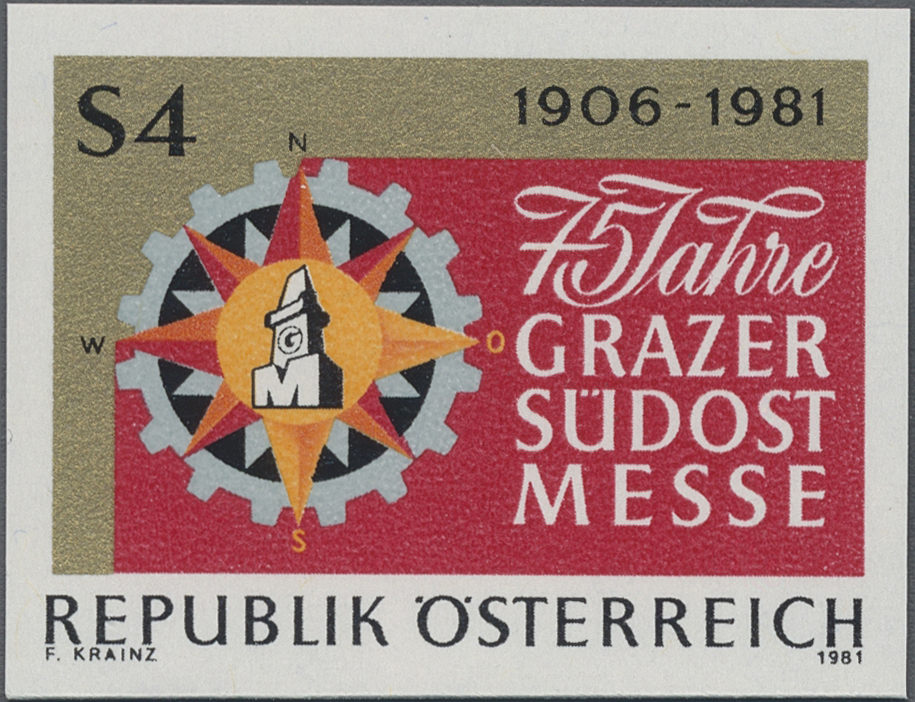 1981, 4 S, 75 Jahre Grazer Südostmesse