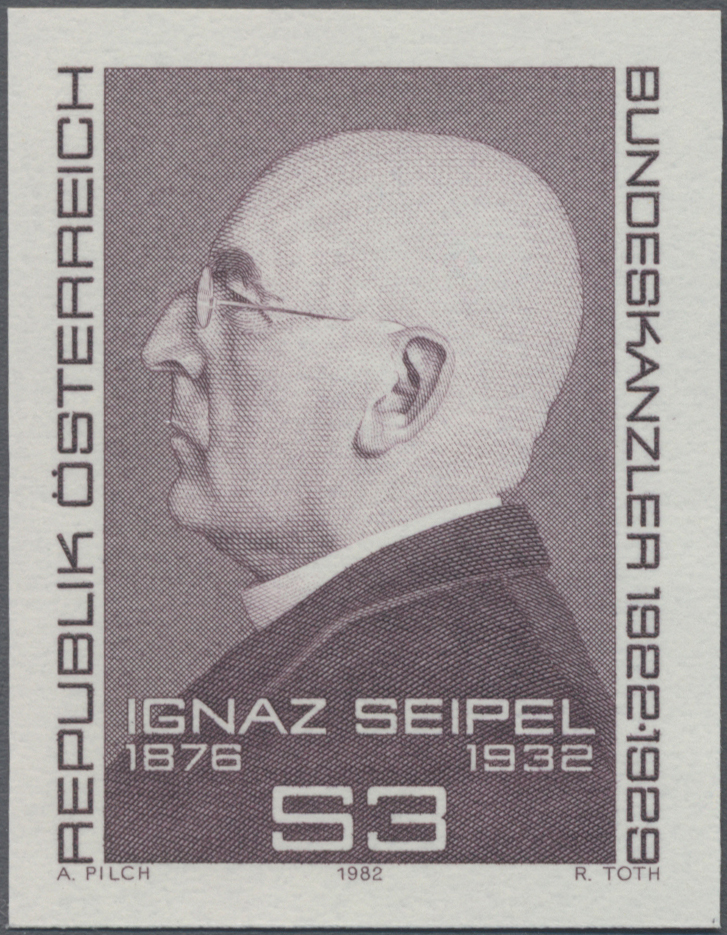 1982, 3 S, 50. Todestag von Ignaz Seipel, Bundeskanzler
