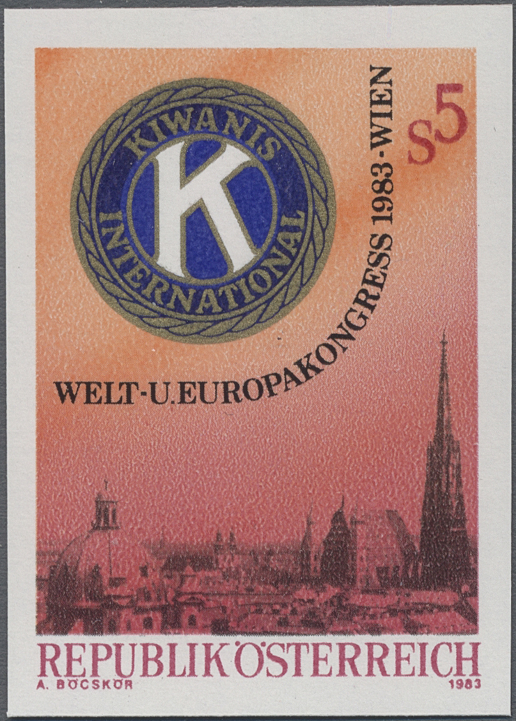 1983, 5 S, Welt - und Europakongress von Kiwanis International