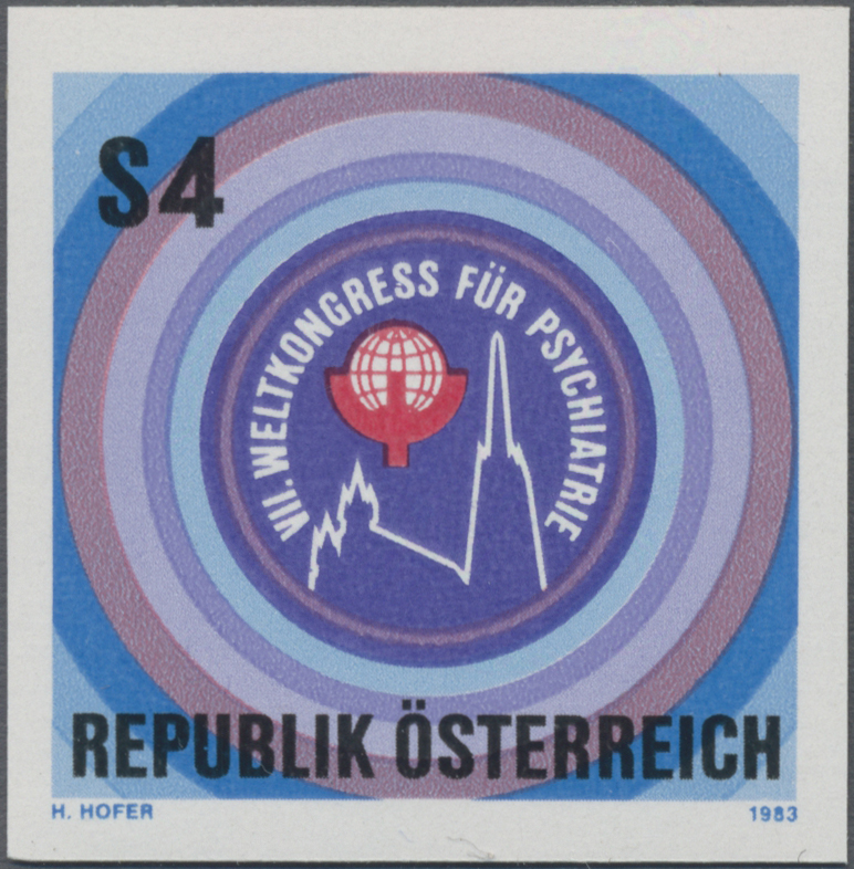 1983, 4 S, VII. Weltkongress für Psychiatrie