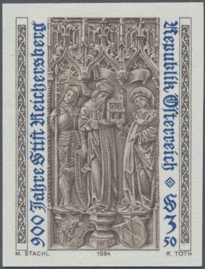 1984, 3, 50 S, 900 Jahre Stift Reichersberg