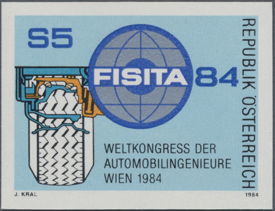 1984, 5 S, Weltkongress der Automobilingenieure FISITA