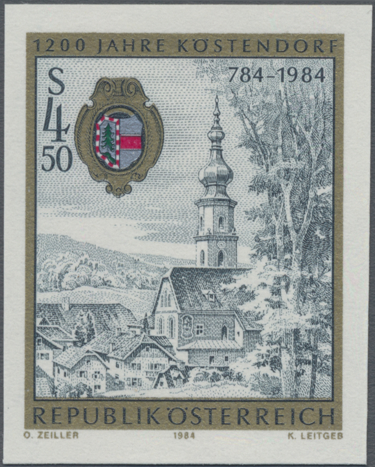 1984, 4, 50 S, 1200 Jahre Stadt Köstendorf