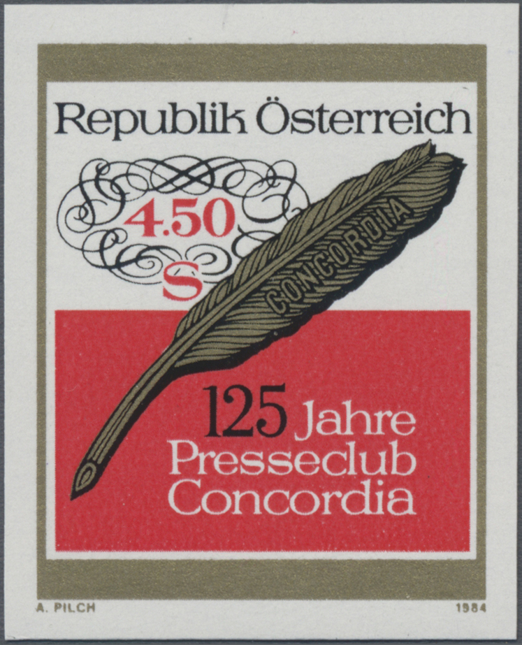 1984, 4, 50 S, 125 Jahre Presseclub Concordia