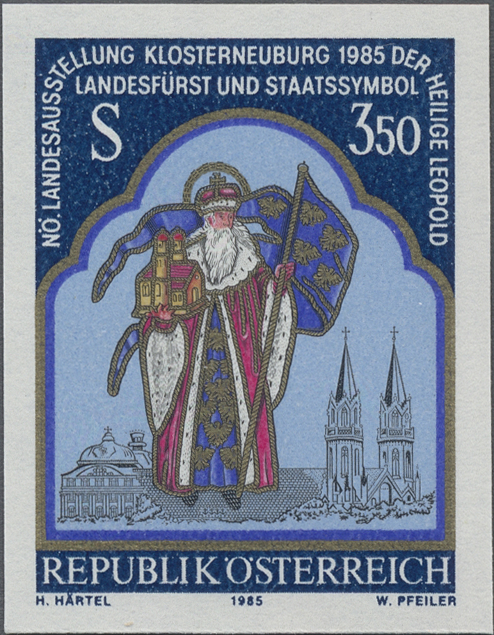 1985, 3, 50 S, Niederösterreichische Landesausstellung: Der heilige Leopold - Landesfürst und Staatssymbol
