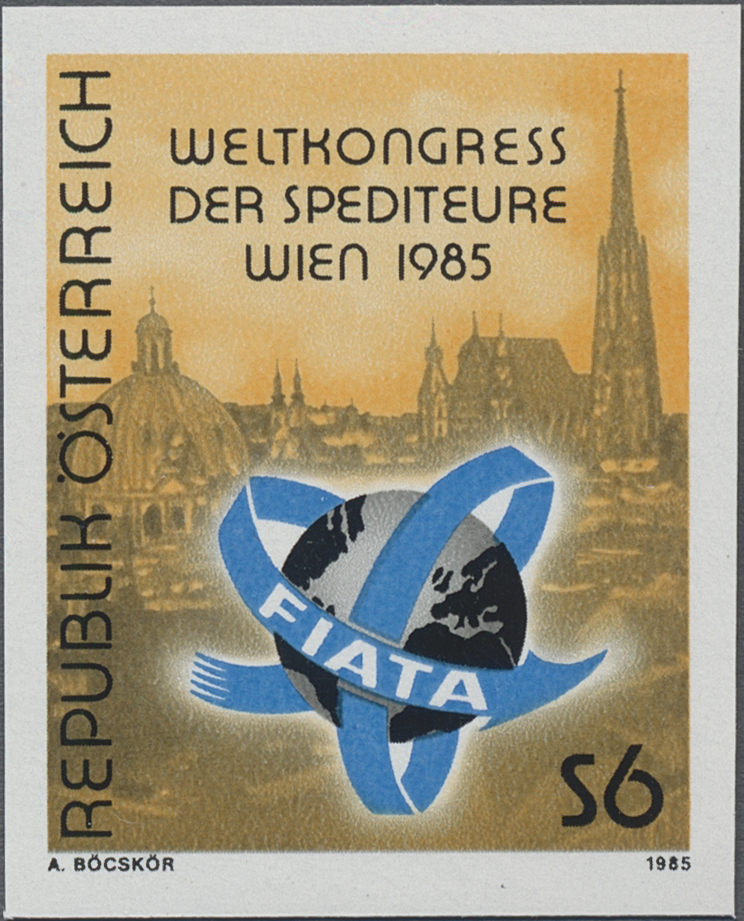1985, 6 S, Weltkongress der Spediteure FIATA