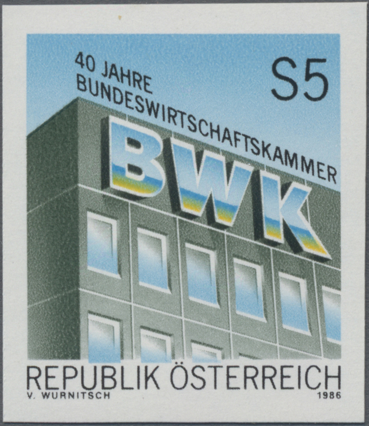 1986, 5 S, 40 Jahre Bundeswirtschaftskammer