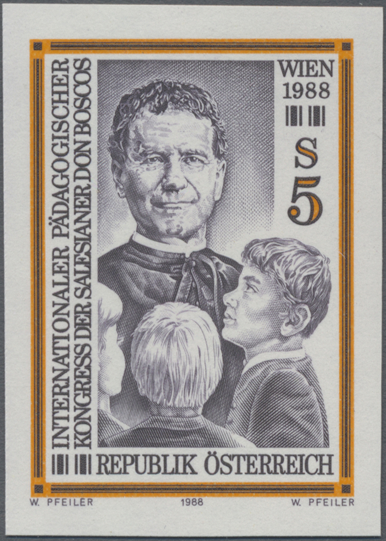 1988, 5 S, Internationaler Pädagogischer Kongress der Salesianer Don Boscos