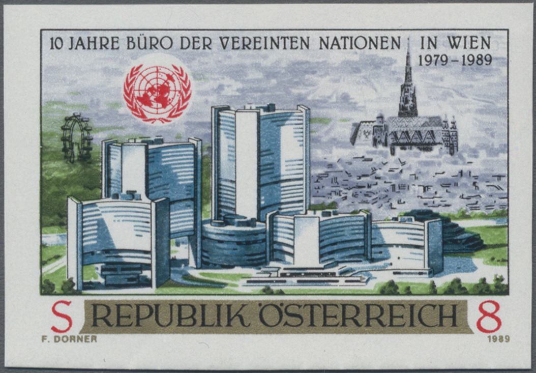 1989, 8 S, 10 Jahre Büro der Vereinten Nationen in Wien