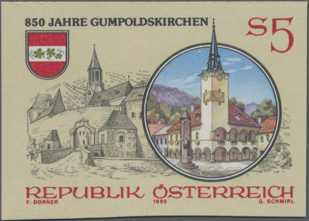 1990, 5 S, 850 Jahre Gumpoldskirchen