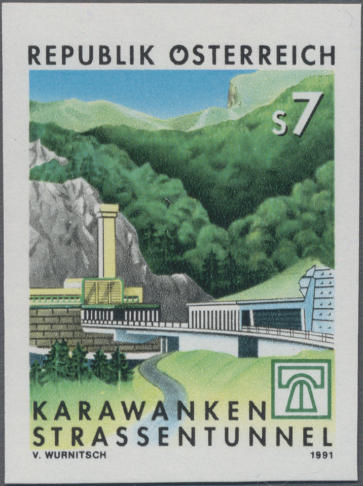 1991, 7 S, Eröffnung des Karawanken Straßentunnels