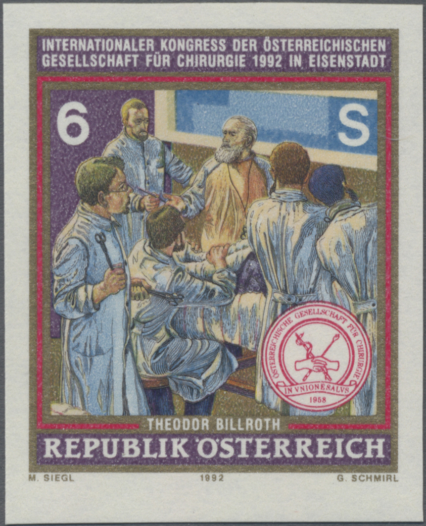 1992, 6 S, Internationaler Kongress der Österreichischen Gesellschaft für Chirugie