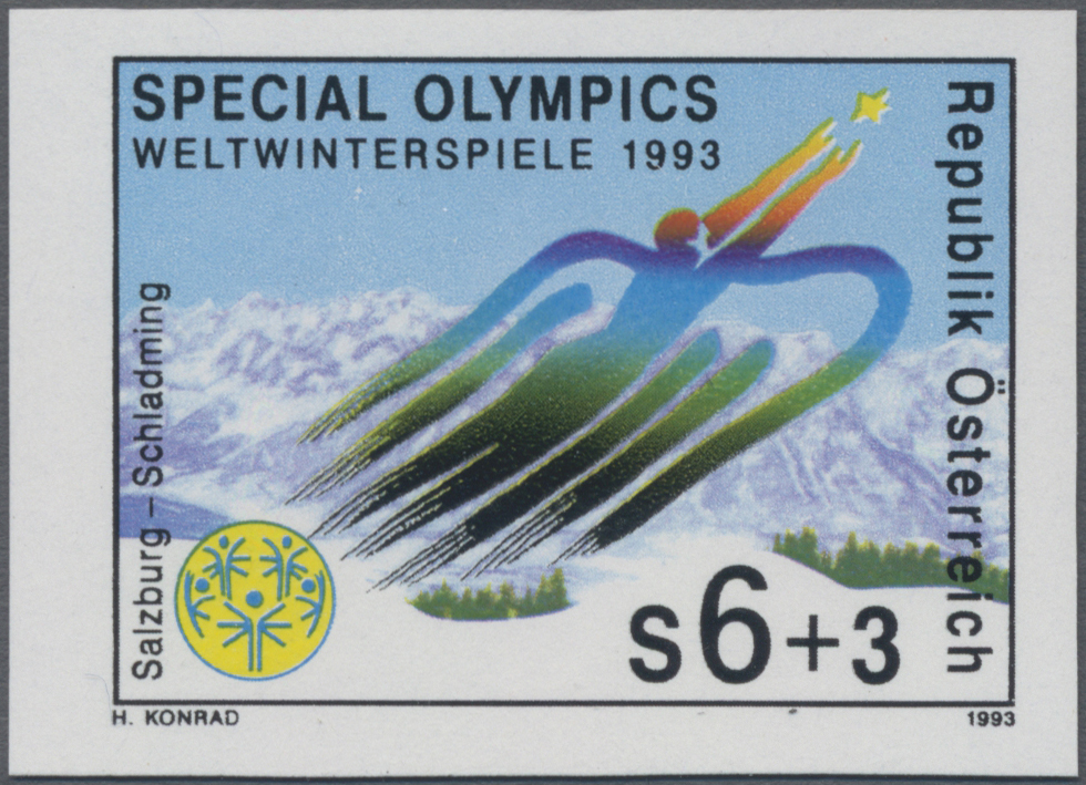 1993, 6 S + 3 S, Special Olympics Weltwinterspiele 1993