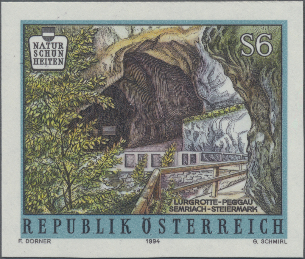 1994, 6 S, Naturschönheiten - Lurgrotte in Peggau/Semriach