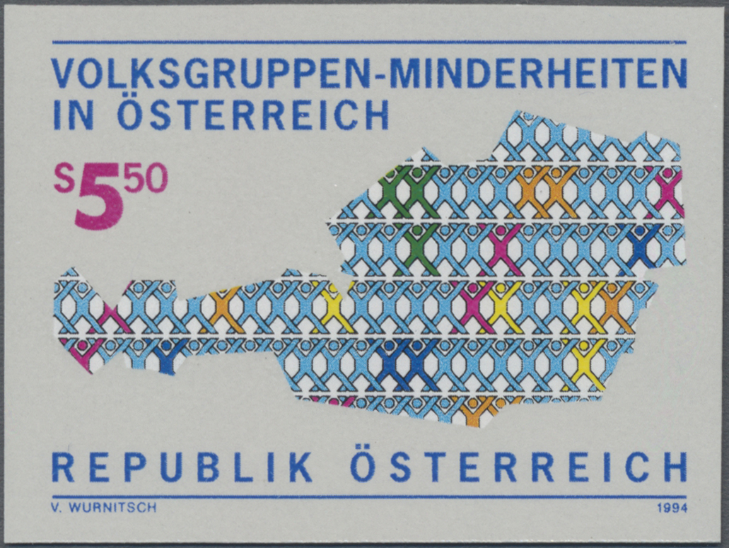 1994, 5, 50 S, Volksgruppen - Minderheiten in Österreich