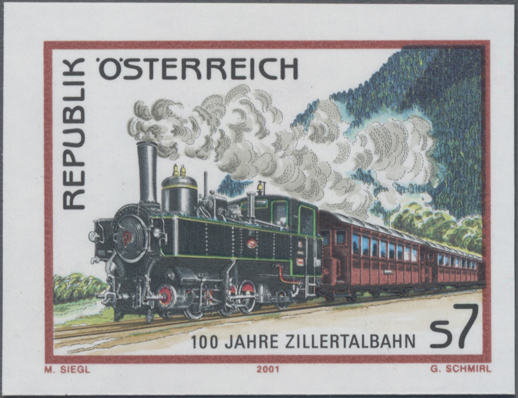 2001, 7 S, 100 Jahre Zillertalbahn