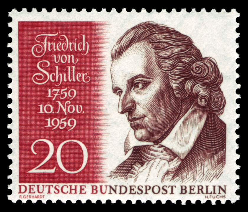 Zum 200. Geburtstag von Friedrich Schiller (1759 - 1805)