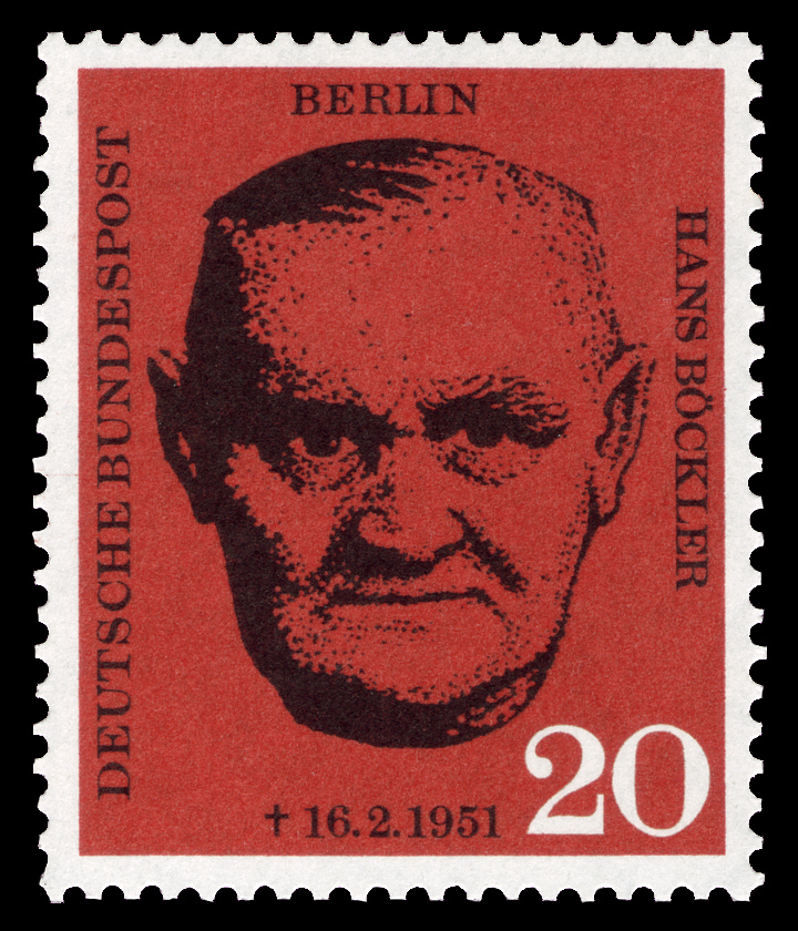 Zum 10. Todestag von Hans Böckler (1875 - 1951)