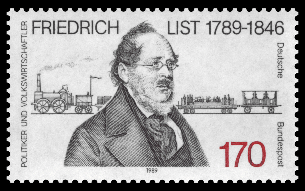 200. Geburtstag von Friedrich List (1789—1846)