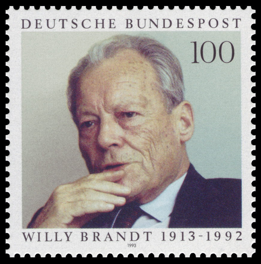 80. Geburtstag von Willy Brandt (1913—1992)