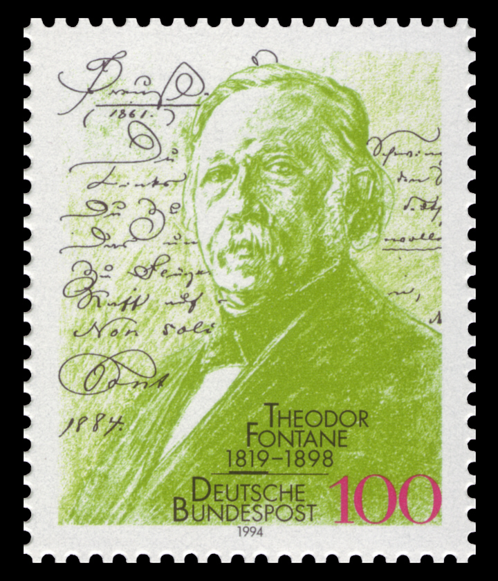 175. Geburtstag von Theodor Fontane (1819—1898)