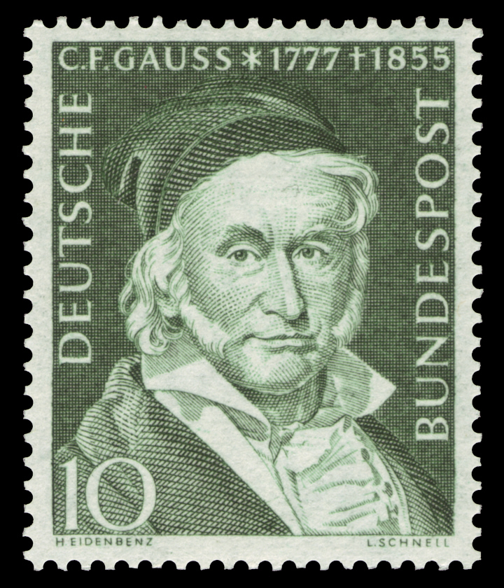 Zum 100. Todestag von Carl Friedrich Gauß (1777 - 1855)
