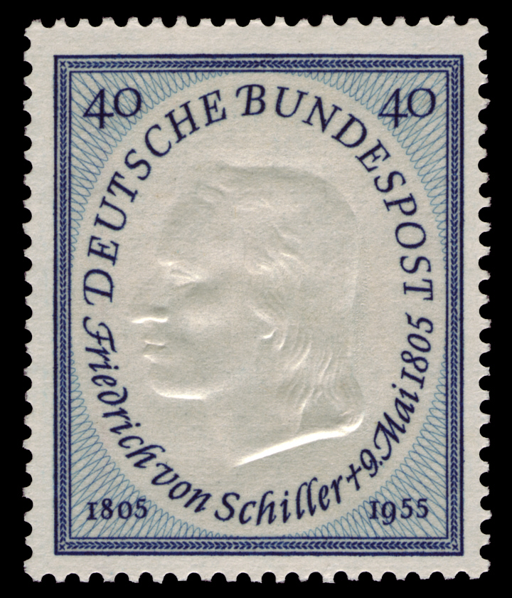 Zum 150. Todestag von Friedrich Schiller (1759 - 1805)