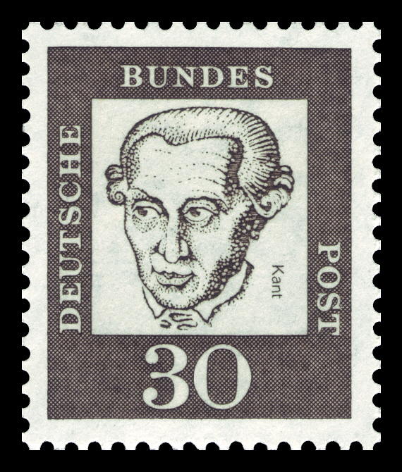 Serie Bedeutende Deutsche - Immanuel Kant