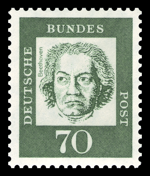 Serie Bedeutende Deutsche - Ludwig van Beethoven
