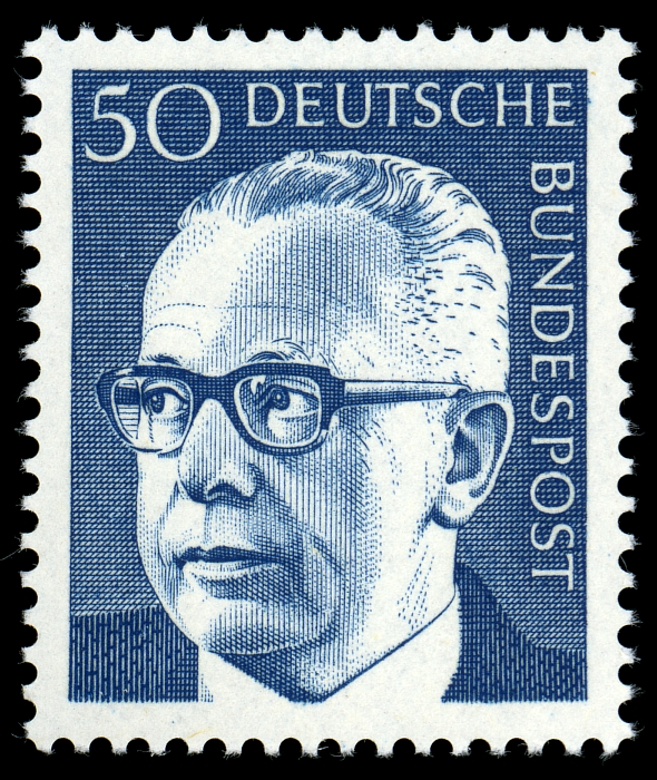 Bundespräsident Gustav Heinemann (Briefmarkenserie)