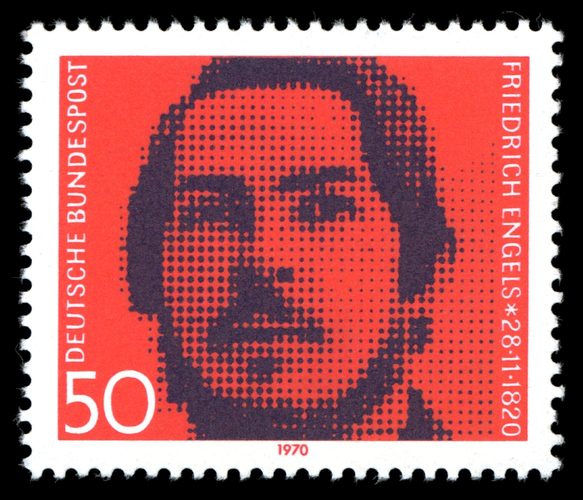 F. Engels (1820 - 1895), Publizist, Sozialist