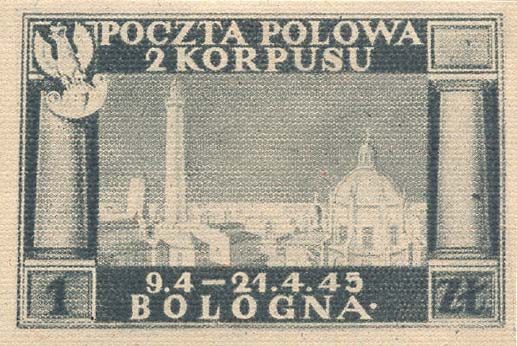 Vittorie polacche, non dentellati - Bologna