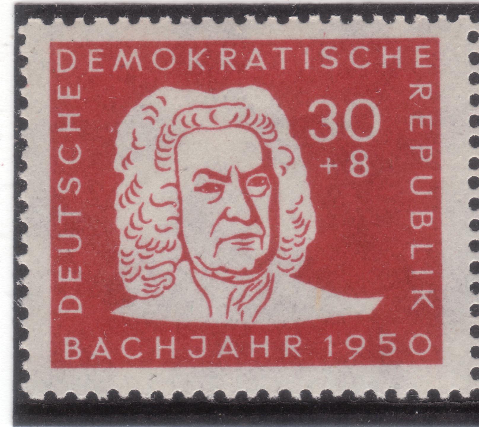 200. Todestag von Johann Sebastian Bach - Porträt von Johann Sebastian Bach