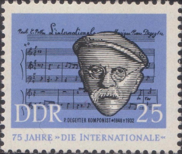 75 Jahre Die Internationale - P. Degeyter, Komponist