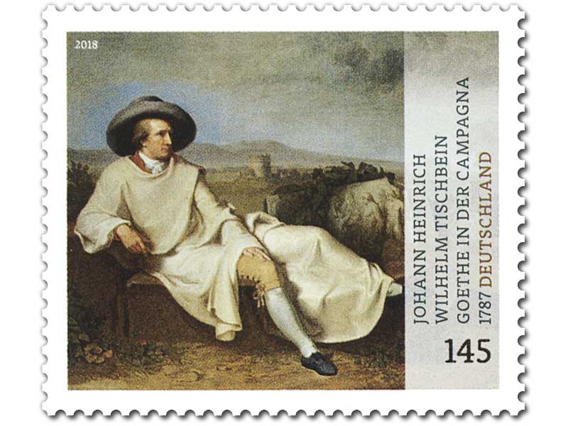 Johann Heinrich Wilhelm Tischbein - Goethe in der Campagna